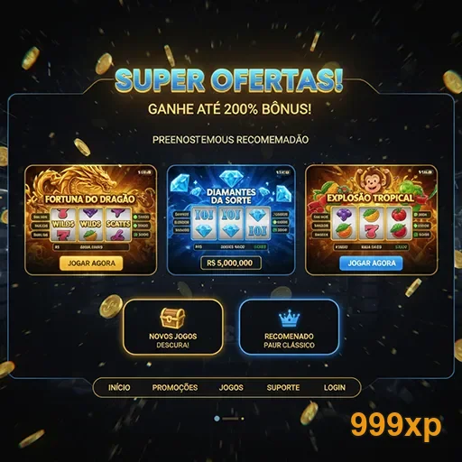 Imersão Total em Jogos de Cassino ao Vivo - 999xp